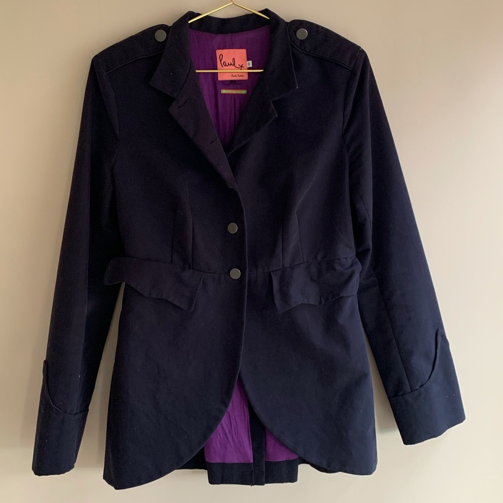 Paul Smith blue cotton jacket